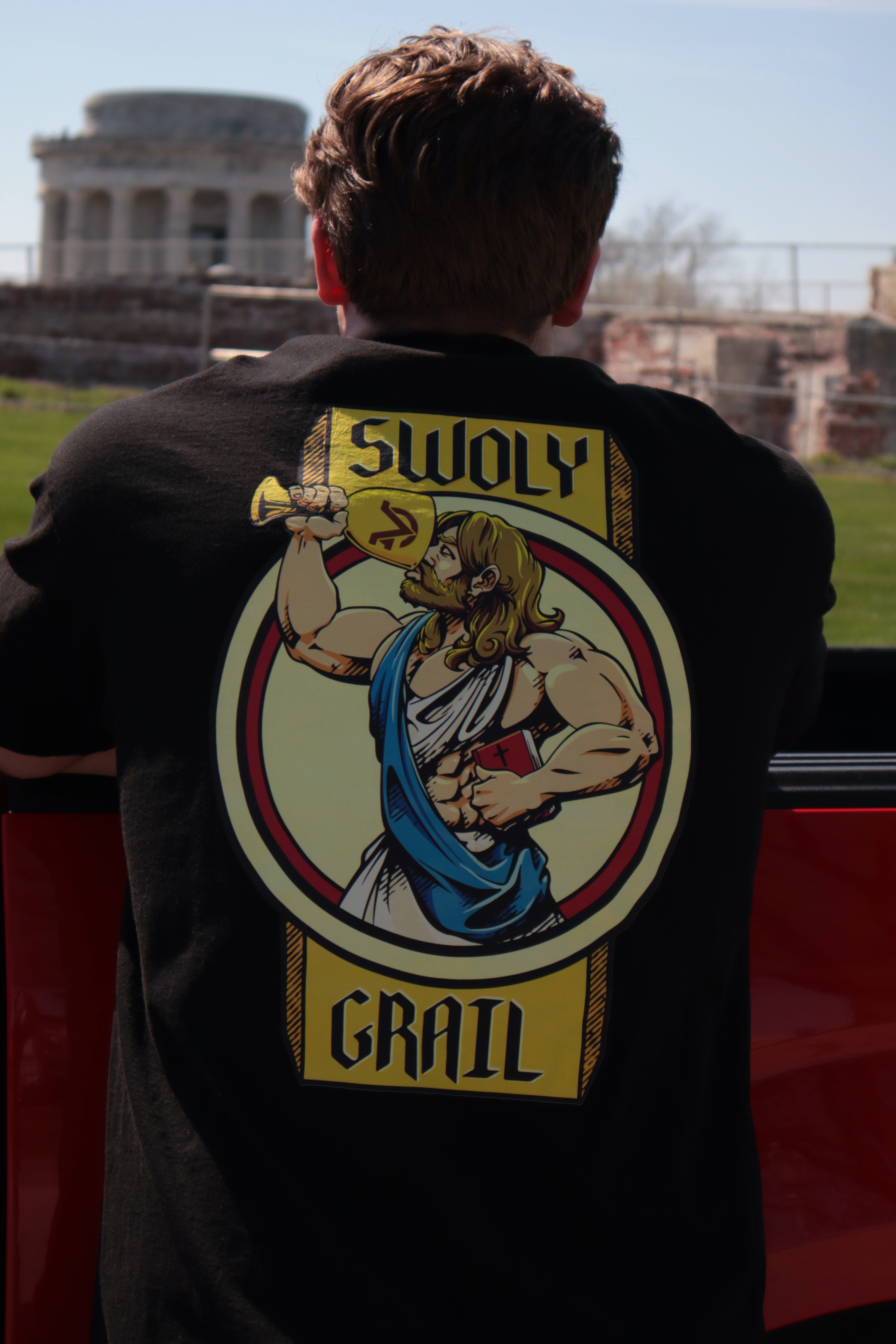 "Swoley Grail" Oversized Tee